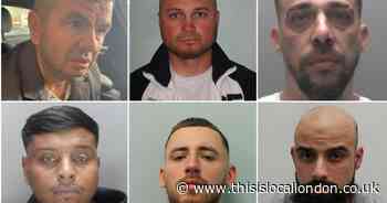 Faces of east Londoners locked up in December including shopping centre killer