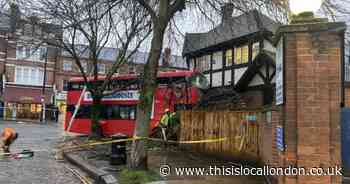 TfL 'working to establish what happened’ after bus crashes into Hampstead pub garden