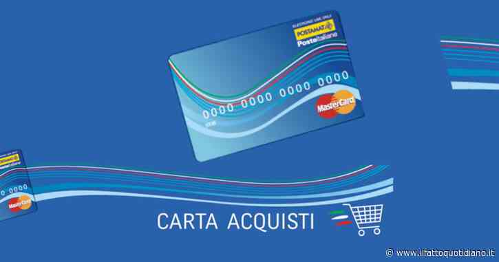 Ripartono le domande per la Carta acquisti da 80 euro ogni due mesi per spese alimentari, sanitarie e il pagamento delle bollette