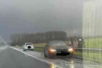 Hagelbui veroorzaakt vijf ongevallen op E313 in Bilzen en Diepenbeek, één lichtgewonde