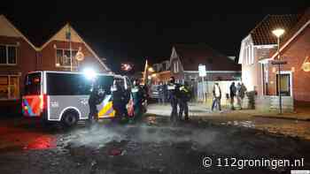 ME in Hoogkerk om de orde te herstellen