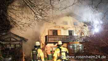 „Wahnsinniger Schicksalsschlag“: So haben die Retter den Bauernhof-Brand an Neujahr in Thal erlebt