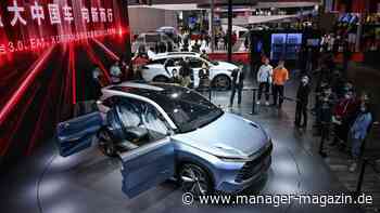 Elektroautos: Chinesische E-Auto-Hersteller setzen Europas Automobilindustrie am Aktienmarkt unter Druck