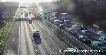 M5 lanes reopen after multi-vehicle crash