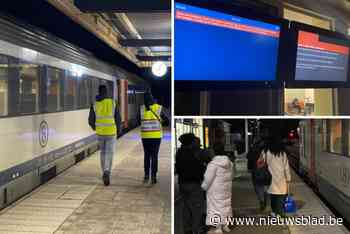 Gestrande treinreizigers en zoektocht na vermoeden van aanrijding: “Maar er werd geen persoon of groot dier aangetroffen”