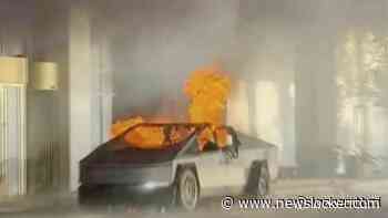 Bestuurder van ontplofte Cybertruck in Las Vegas had schotwond