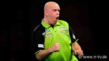 Traum-Finale gegen Wunderkind?: "MvG" stürmt wie wild geworden ins Finale der Darts-WM