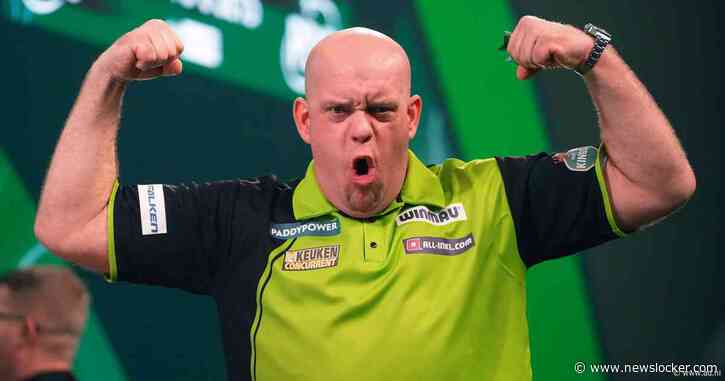 ‘Enorm trotse’ Michael van Gerwen plaatst zich voor zevende WK-finale, maar tegen wie?