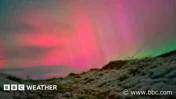 Aurora shines across the UK in first display of 2025