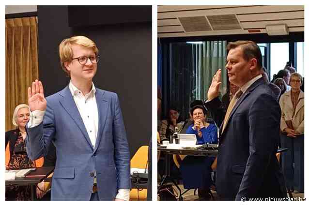 Historisch moment in nieuwe fusiegemeente: pak volk ziet nieuwe gemeenteraadsleden de eed afleggen