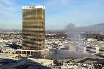 Deadly Tesla Cybertruck blast outside Trump hotel in Las Vegas was intentional, officials say