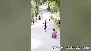 Board skills, next level. 🤳 @jer_grycka     #longboarding