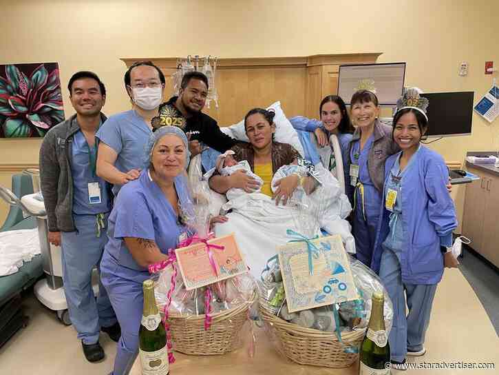 Special New Year’s deliveries: Hawaii welcomes first babies of 2025
