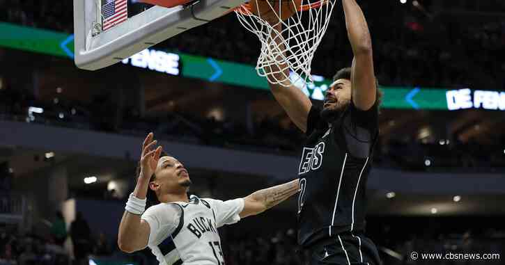 Nets build big lead and barely hang on down the stretch for victory over Bucks