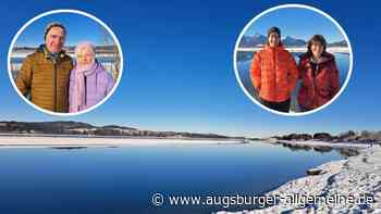 „Einfach ein Traum“: Forggensee präsentiert sich mit außergewöhnlichem Winter-Anblick