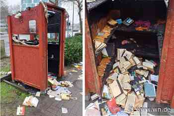 Give-Box in der Hammer Straße abgebrannt