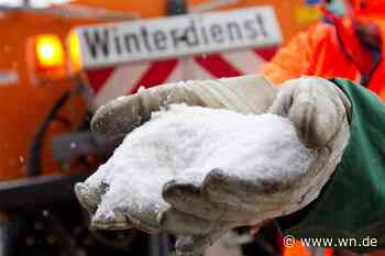 Glätte: Winterdienst in Münster im Einsatz