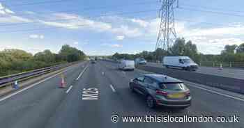 ‘Avoid’ major M25 route as fuel spillage from crash causes SEVERE delays