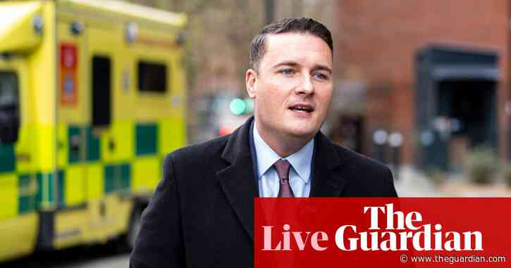 Wes Streeting defends pace of plans for adult social care reform – UK politics live