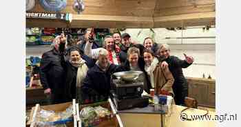 Emotioneel afscheid voor groenteman Wim Oudshoorn