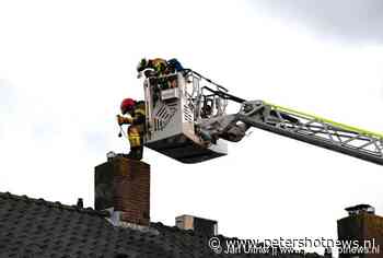 Brandweer in actie voor schoorsteenbrand Uithoorn