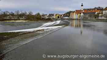 Warum der Lech diesen Winter weniger Wasser führt