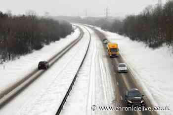 Drivers risk £10,000 fine if car not 'winter ready' this weekend as Met Office issues amber alert