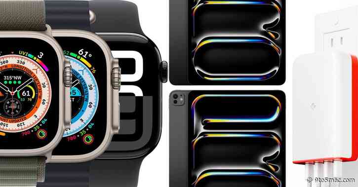 Deals: M4 iPad Pro $300 off, iPhone 15 Pro $470 off, Apple Watch, Twelve South PlugBug with Find My, more