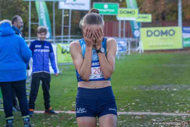 Slechte dag en… verdwaalde fietser kunnen niet voorkomen dat Jana Van Lent Belgisch record op de 5000 meter pakt