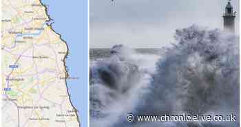 Flood warning for North East coast as high tides could hit roads and paths