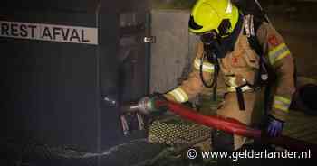 Containers open of dicht tijdens jaarwisseling? Dat is de vraag na 72 containerbrandjes tijdens oud en nieuw