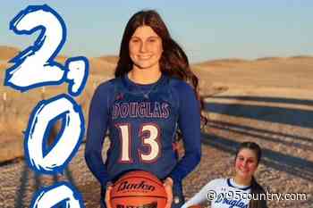 Lauren Olsen of Douglas Rolls Past 2,000 Career Points