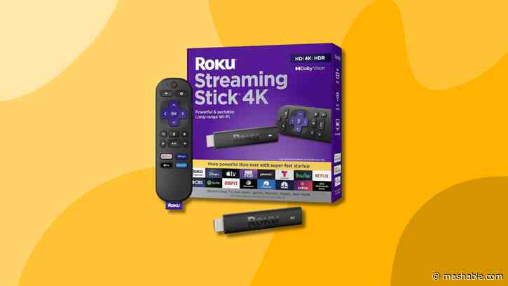 Get 42% off the Roku Streaming Stick 4K and turn any hotel room into a home theater