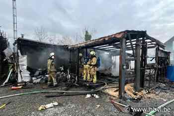 Stacaravan in Koersel brandt volledig uit: “Plek waar we al 10 jaar wonen is plots weggewist”