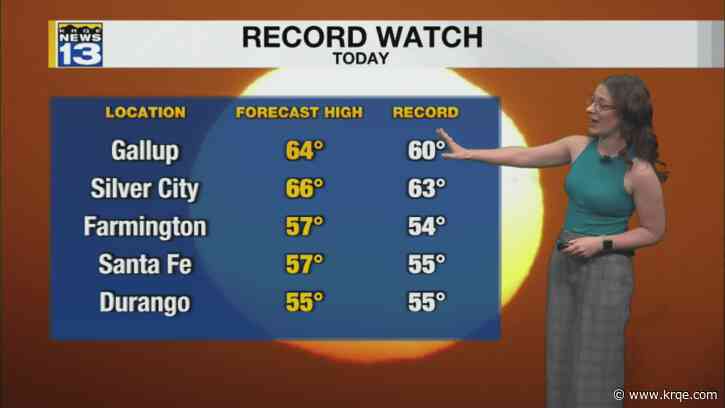 Warm weekend and an incoming winter storm