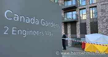 Man found dead outside Wembley flats believed to have 'fallen from a height'