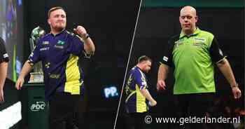 LIVE WK darts | Van Gerwen pakt weer een set, maar is nog lang niet uit de problemen tegen sterke Littler
