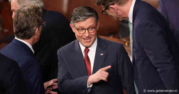 Mike Johnson toch herkozen als voorzitter Huis, de derde machtigste man van Amerika