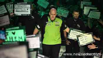 Van Gerwen loopt wereldtitel mis na ruime nederlaag tegen Littler