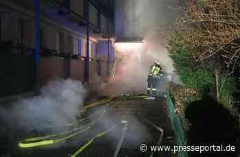 FW Hagen: Kellerbrand, Gebäude musste Stromlinien geschaltet werden.