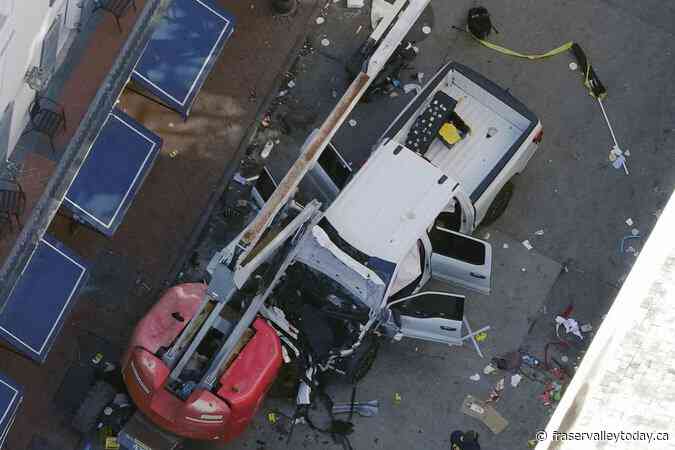 New Orleans attacker had suspected bomb materials at home, reserved truck weeks ago, officials say