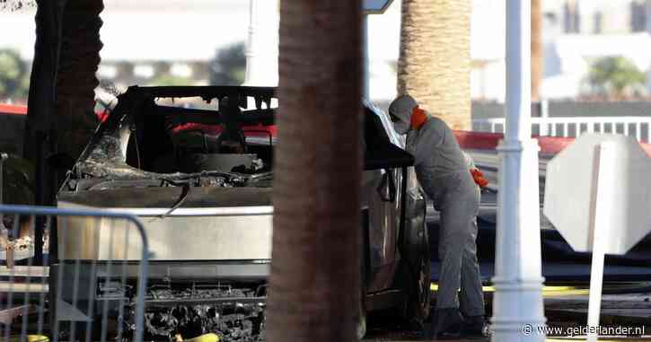 Afscheidsteksten van militair die Tesla Cybertruck in Las Vegas liet ontploffen: ‘Had waarschijnlijk PTSS’