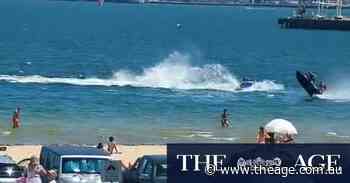 Jetskis behaving badly at Port Melbourne