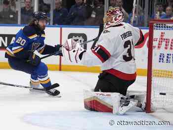 Ottawa Senators no match for the St. Louis Blues in the Show Me State