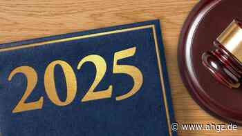 Von Arbeitsvertrag bis Wohnmobil : Das ändert sich 2025