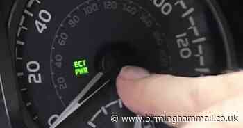 The dashboard button drivers should 'think twice' before pressing