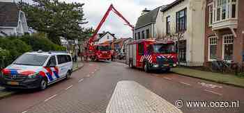 Schoorsteenbrand in Santpoort-Zuid