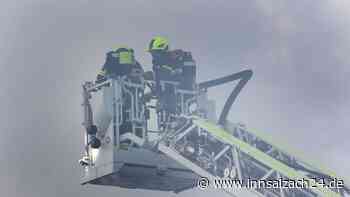 Brandalarm in der Traunreuter Straße in Waldkraiburg – eine Person verletzt