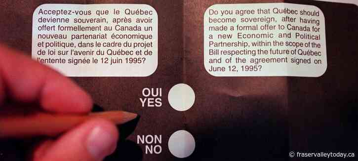 Thirty years on, is Quebec headed for another independence referendum?