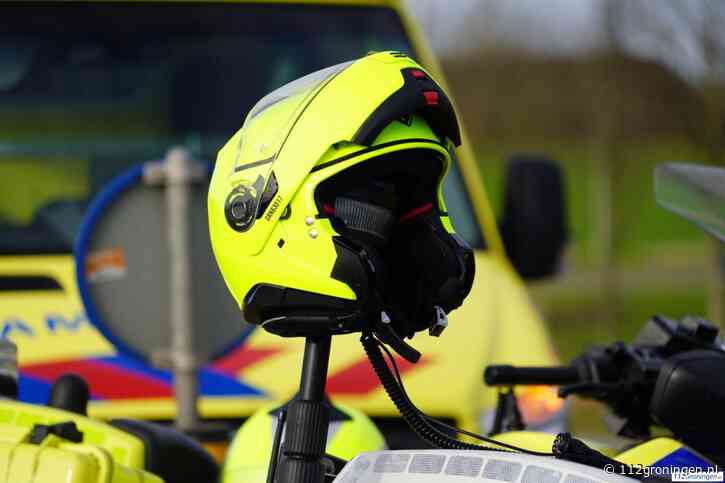 Automobiliste belandt op de kop in de sloot bij Kornhorn